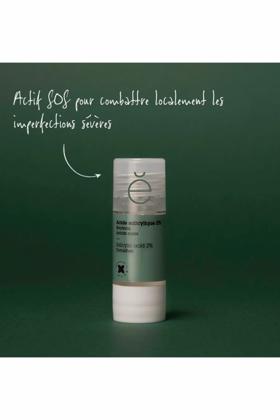 Actif pur Acide salicylique 2% boutons et imperfections Sérum & Huile|Soin De Jour