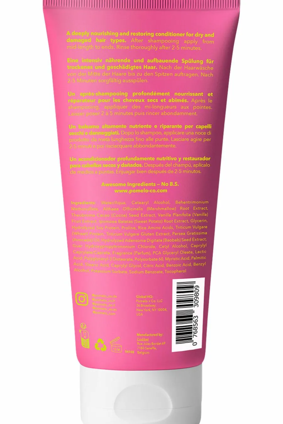 Après-shampoing nourrissant pour cheveux secs Vanilla Cream Après-Shampoing