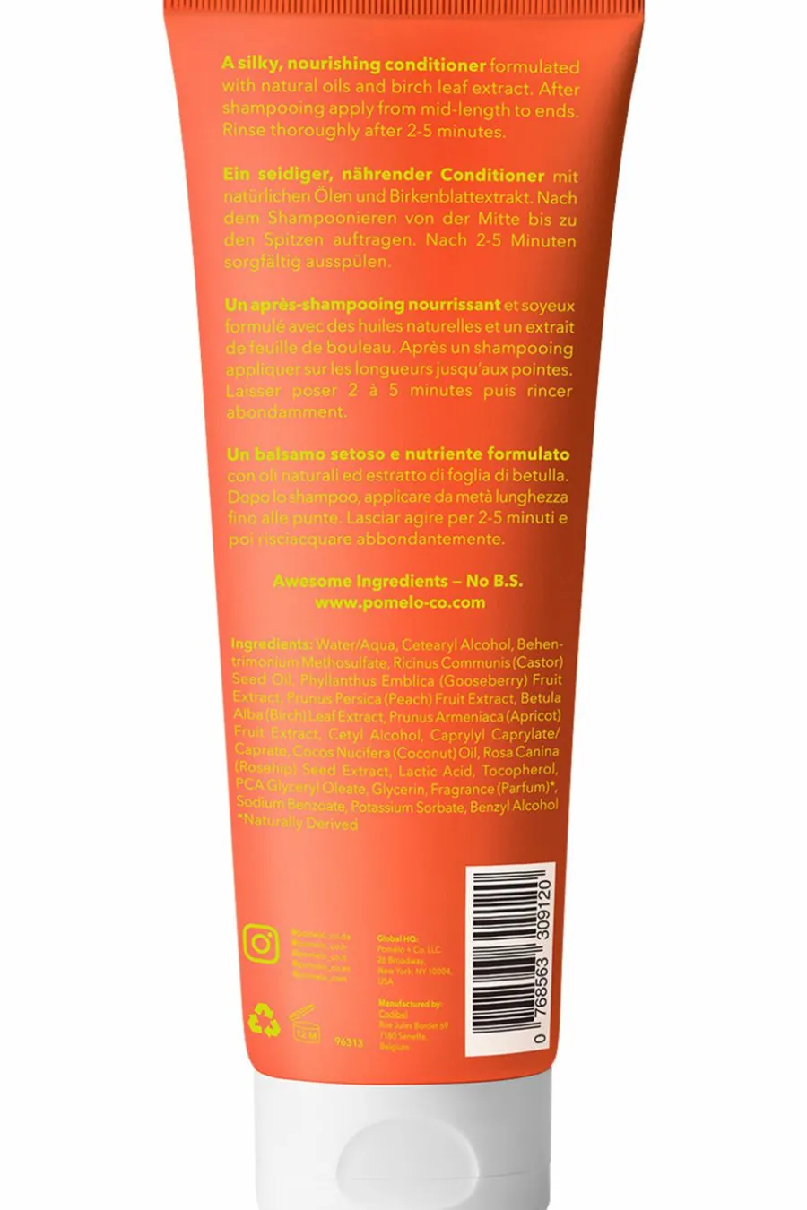 Best Après-shampoing pour cheveux secs Peach Paradise Après-Shampoing