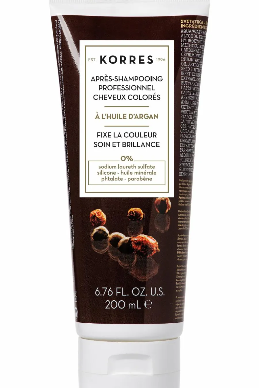 Hot Après-shampooing professionnel post-coloration huile d’Argan Coloration Et Coiffant|Après-Shampoing