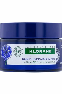 Bain d’hydratation nuit au Bleuet bio et acide hyaluronique Soin De Nuit