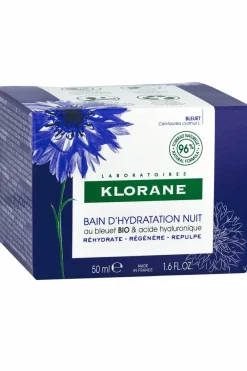 Bain d’hydratation nuit au Bleuet bio et acide hyaluronique Soin De Nuit