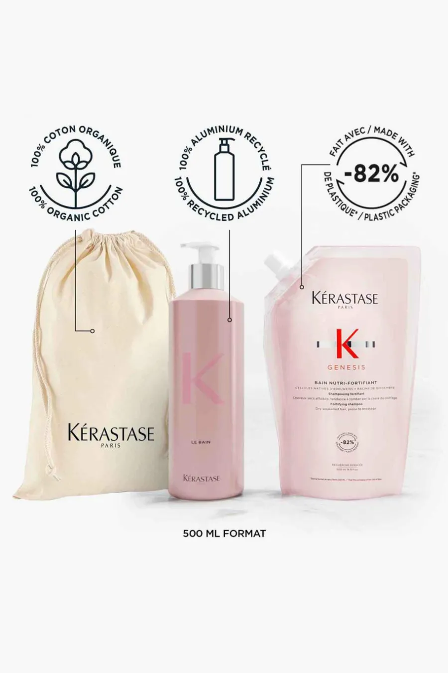 Best Bain Nutri-Fortifiant Génésis rechargeable Shampoing