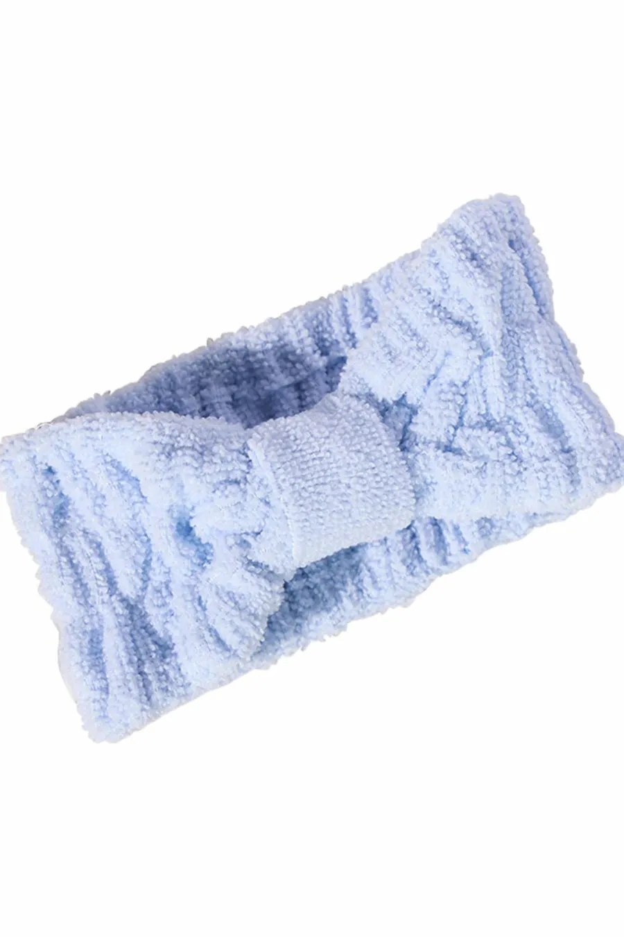 Bandeau visage bleu Pince & Elastique