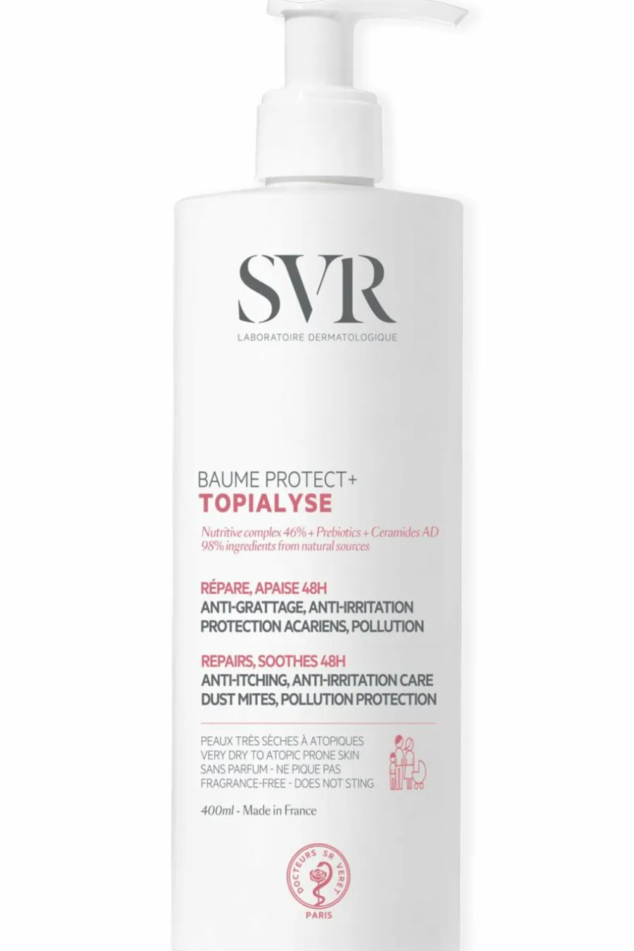 Baume corps & visage anti-grattage, anti-irritation Topialyse Baume Protect+ Baume & Gel