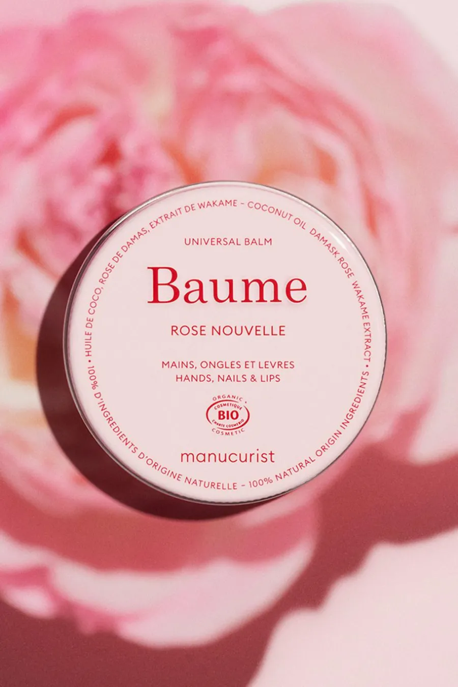 Best Baume multi-usages mains, ongles et lèvres à l’extrait de rose Mains|Soin Des Ongles