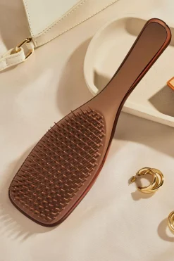 Discount Brosse à cheveux chrome chocolate bronze Brosse & Peigne