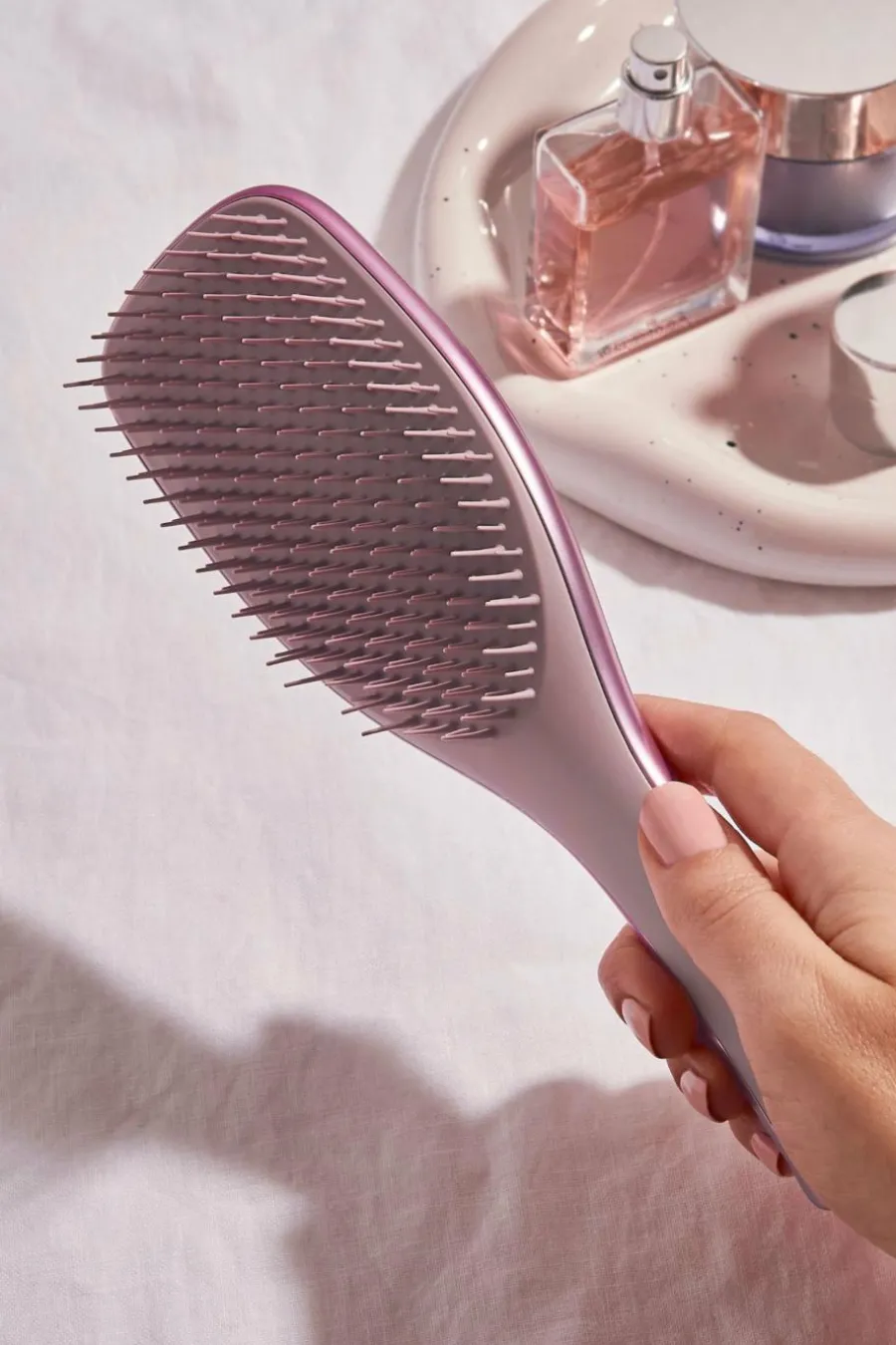 Best Brosse à cheveux chrome mauve copper Brosse & Peigne