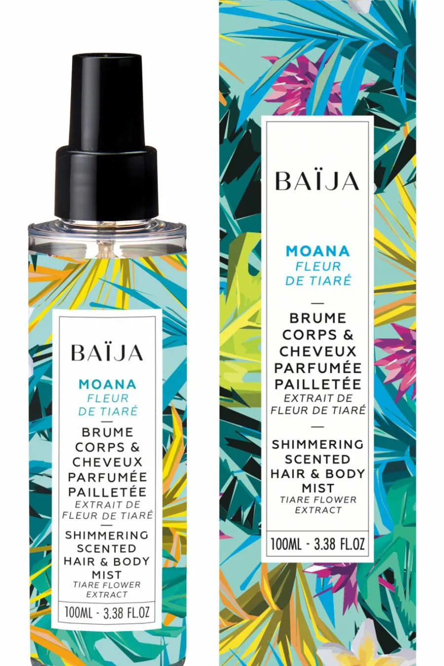 Hot Brume pailletée Moana Huile & Brume