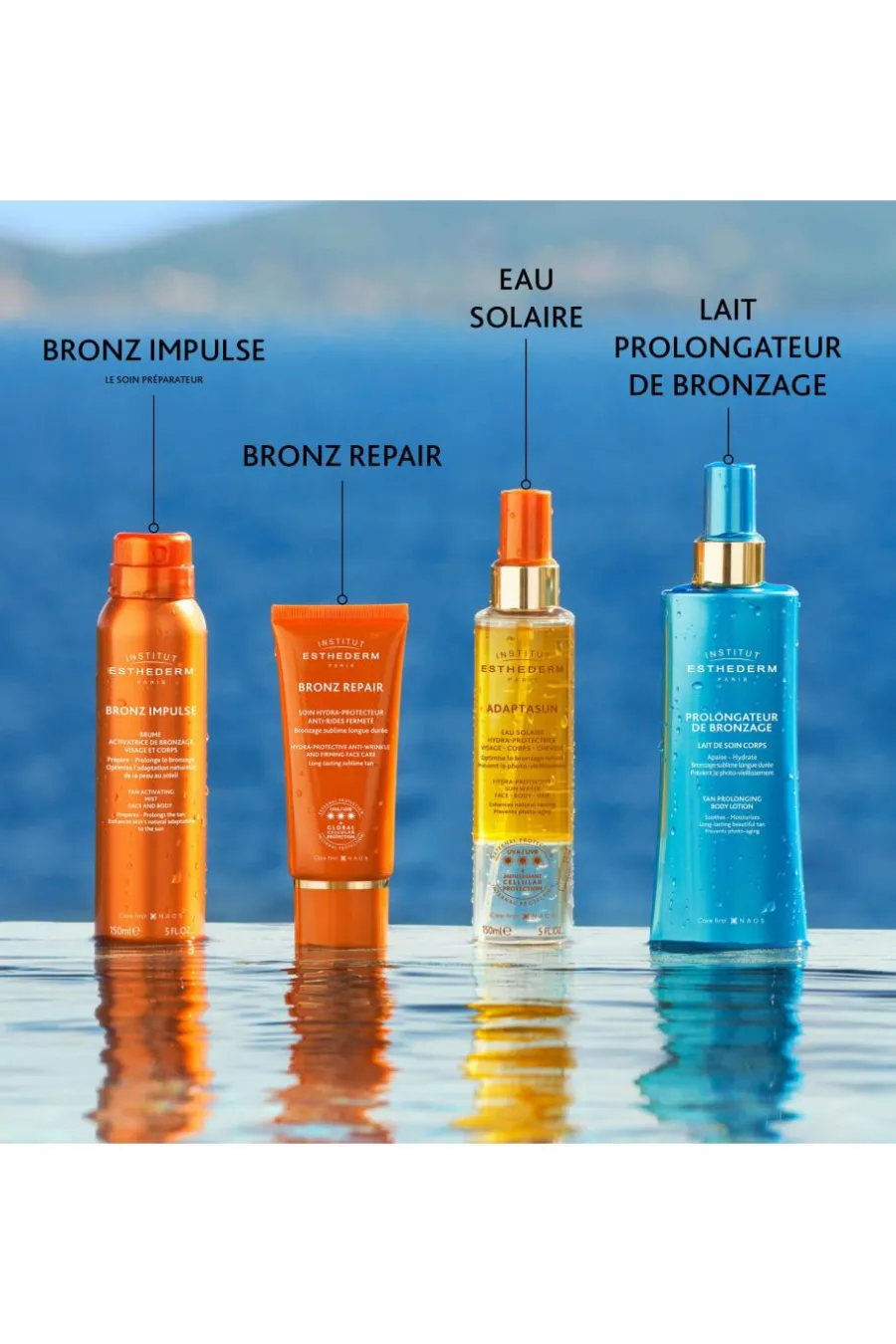 New Brume préparatrice bronzage visage & corps Protection Solaire