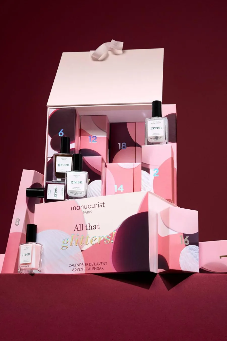 Best Calendrier de l’avent manucure All that glitters Palette & Coffret