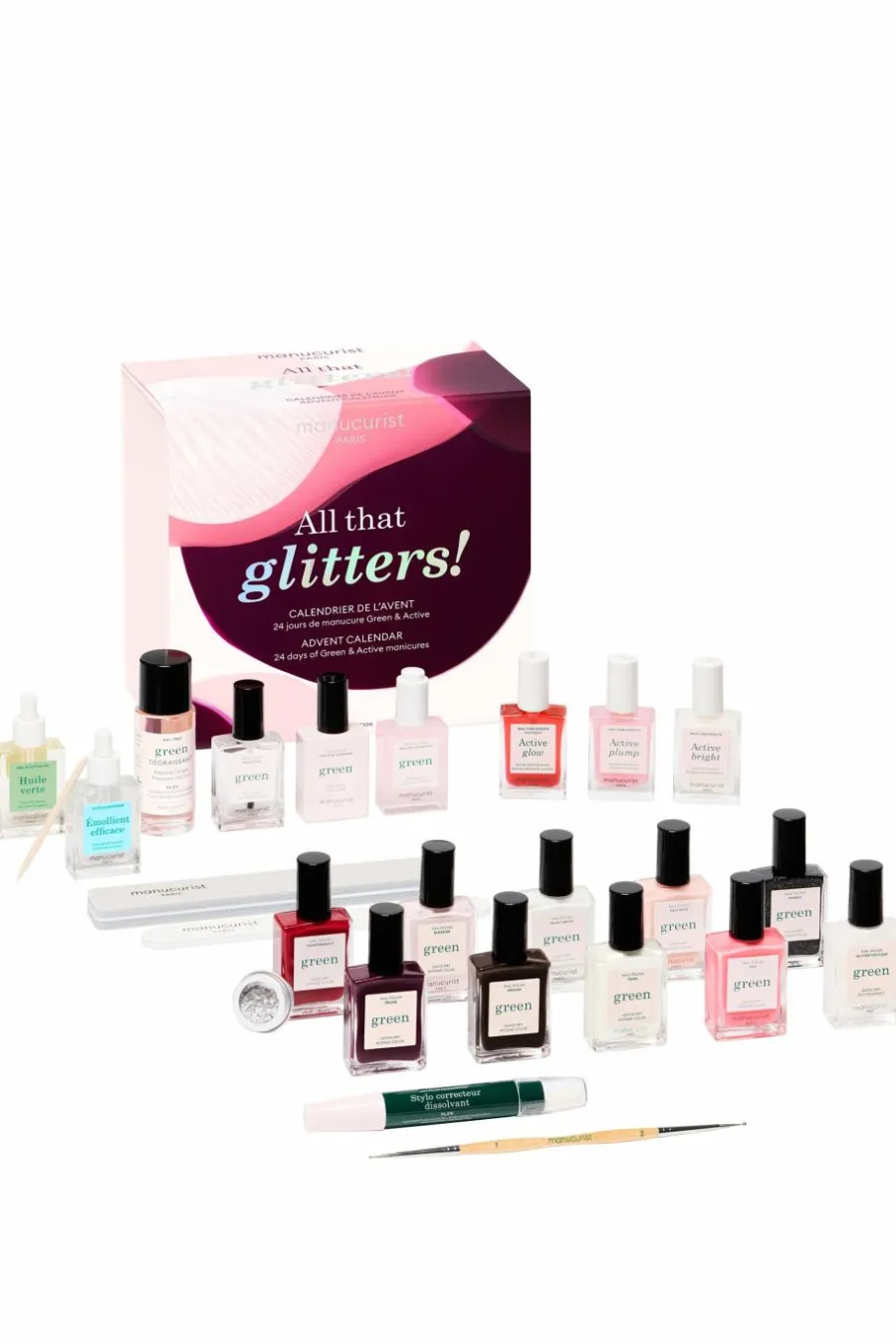 Best Calendrier de l’avent manucure All that glitters Palette & Coffret