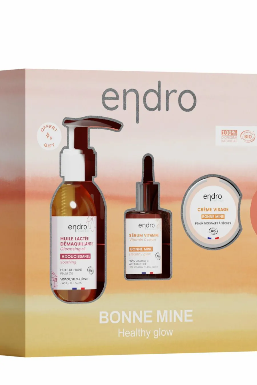 Hot Coffret bonne mine avec huile démaquillante offerte Coffret Soin Visage|Sérum & Huile