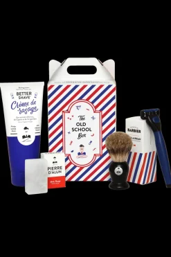 Discount Coffret de rasage pour homme Old School Homme Coffret Soin Visage|Rasage & Soin