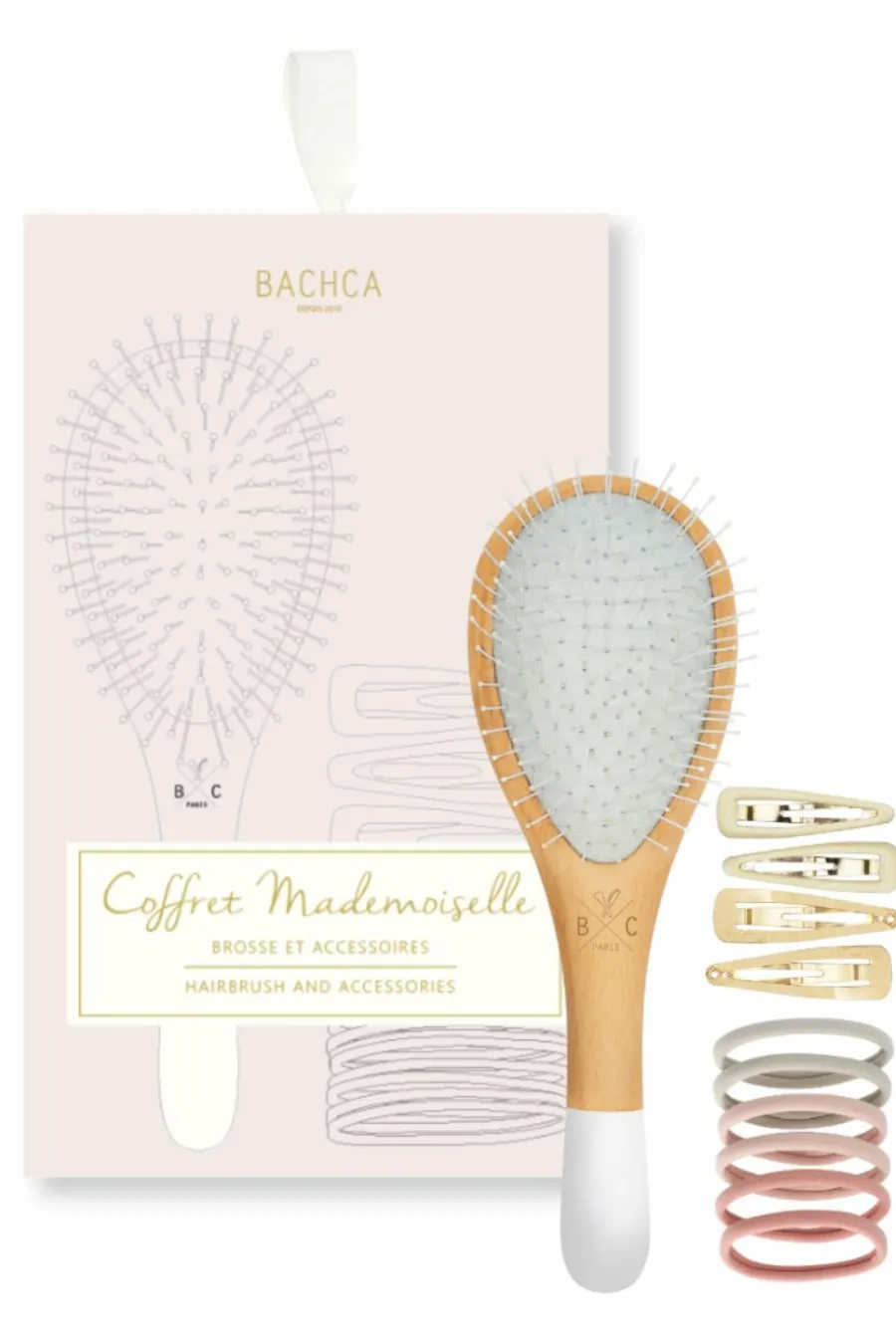 Coffret Mademoiselle brosse nylon, barettes & élastiques Enfant Bébé & Enfant|Coffret Cheveux