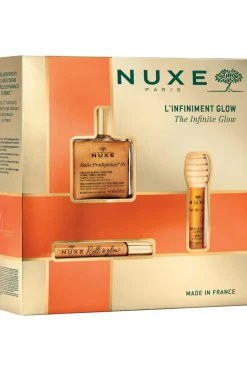 Best Coffret Noël huiles prodigieuses glow avec un soin offert Coffret Corps & Bain