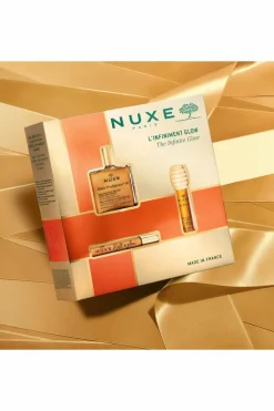 Best Coffret Noël huiles prodigieuses glow avec un soin offert Coffret Corps & Bain