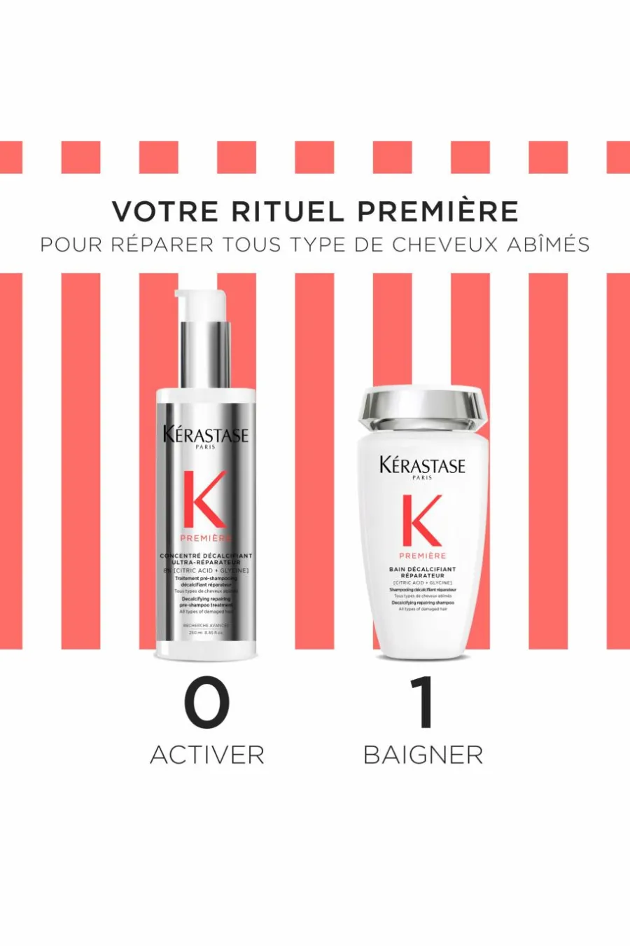 Best Coffret pour cheveux abimés Première Coffret Cheveux