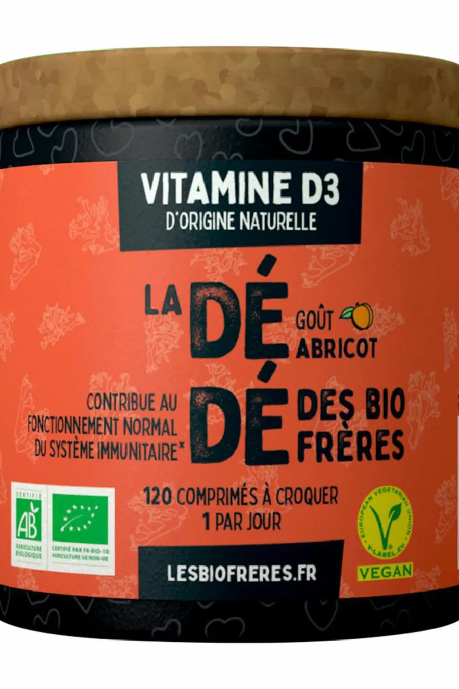 Complément alimentaire vitamine D3 abricot Compléments Alimentaires