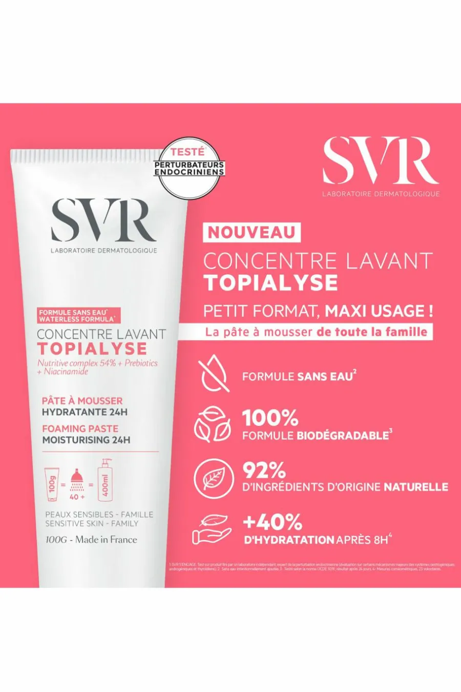 Online Concentré lavant visage & corps Topialyse Gel Douche & Savon Liquide