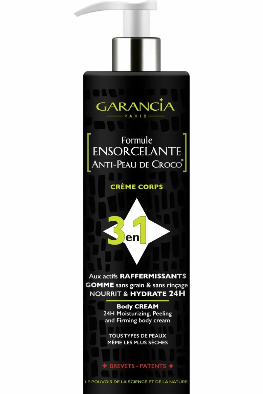 New Crème corps 3-en-1 Formule Ensorcelante Anti-Peau de Croco® Parapharmacie|Soin