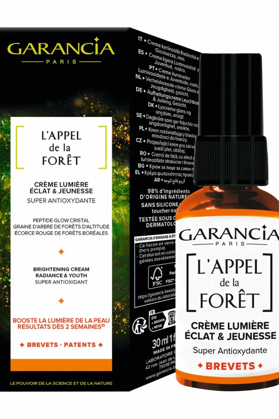 New Crème lumière Eclat & Jeunesse L’Appel de la forêt Soin De Nuit