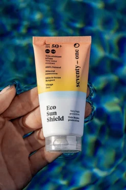 Outlet Crème solaire minérale visage invisible Eco Sun Shield SPF50+ Protection Solaire|Protection Solaire