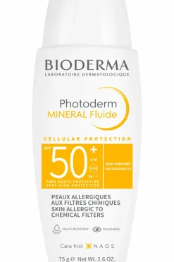 Best Crème solaire peaux allergiques Photoderm Minéral Fluide SPF50+ Protection Solaire
