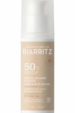 Hot Crème solaire visage teintée SPF50 Protection Solaire