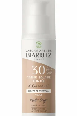 Sale Crème solaire visage teintée SPF30 Protection Solaire|Crème Teintée