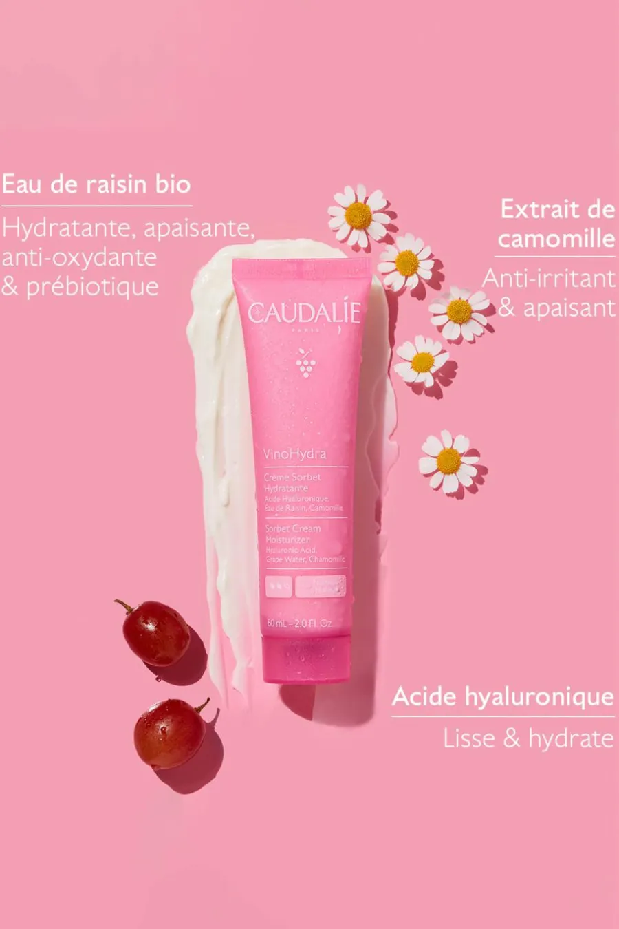Outlet Crème Sorbet Hydratante Vinohydra Soin De Nuit|Soin De Jour