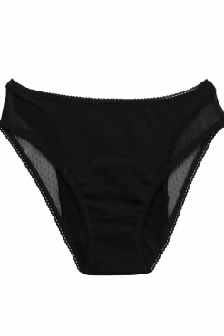 Discount Culotte menstruelle flux normal plumetis noir Hygiène & Soins Intimes|Hygiène Intime