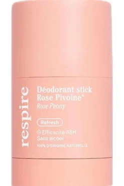 Outlet Déodorant en stick solide Rose Pivoine rechargeable Déodorant