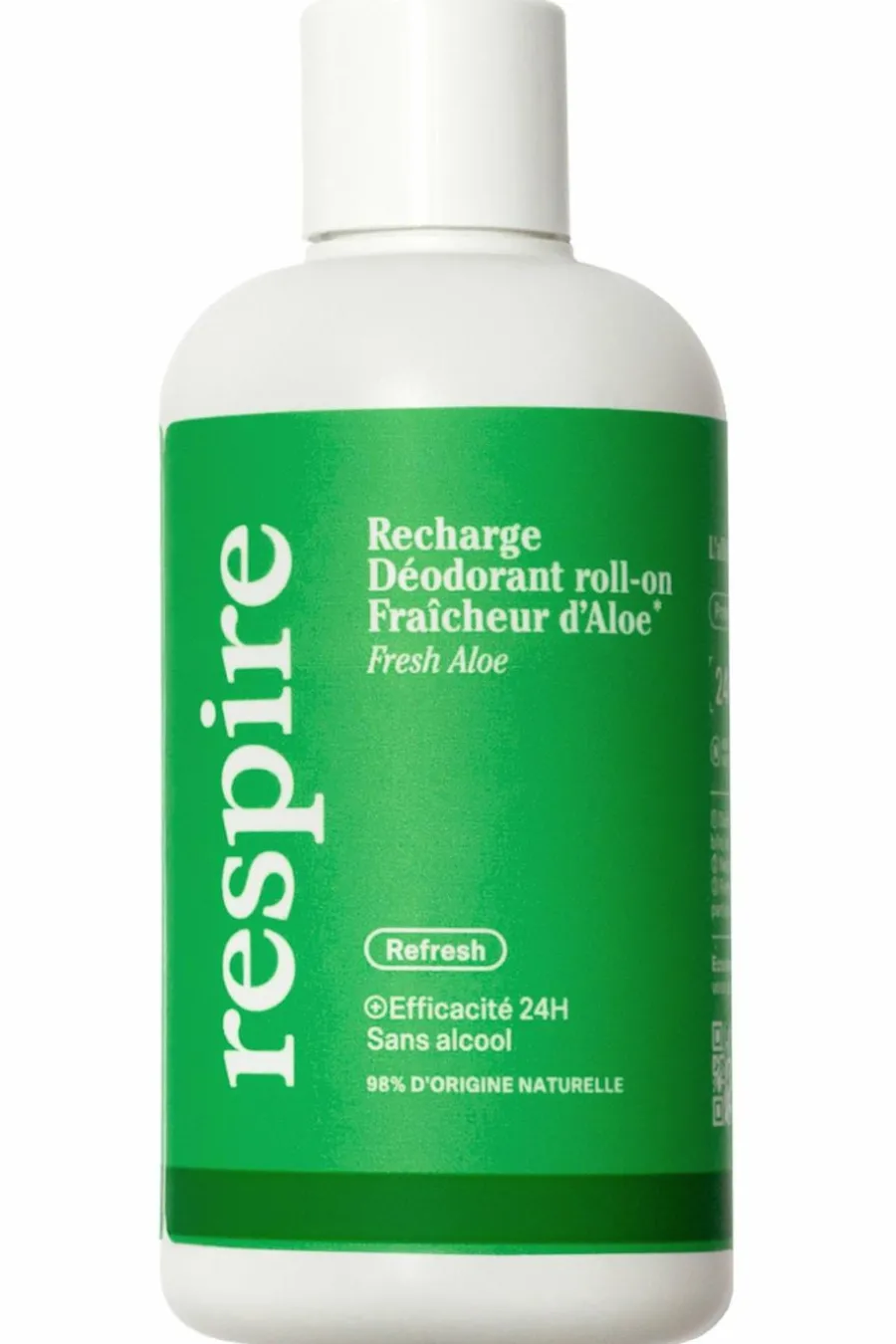 Hot Déodorant roll-on Fraîcheur d’aloe rechargeable Déodorant