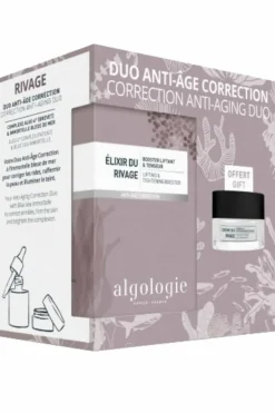 Hot Duo Anti-Age Correction avec crème du rivage offerte Coffret Soin Visage|Sérum