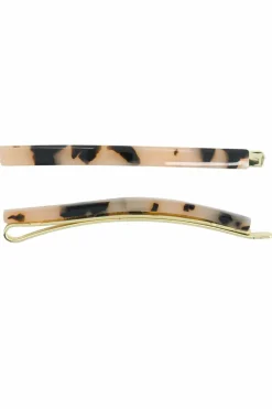 Outlet Duo de barrettes écaille Pince & Elastique