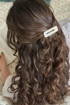 Outlet Duo de barrettes nacres Pince & Elastique