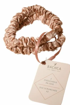 Clearance Duo de chouchous de soie Pince & Elastique