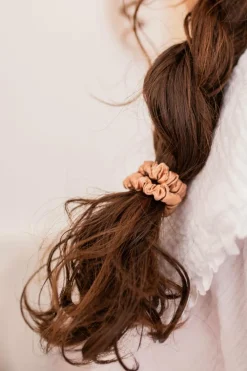 Clearance Duo de chouchous de soie Pince & Elastique