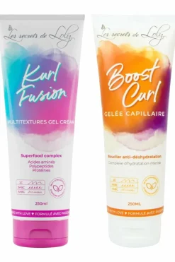 Duo de coiffants pour cheveux multitexturés Soin Sans Rinçage