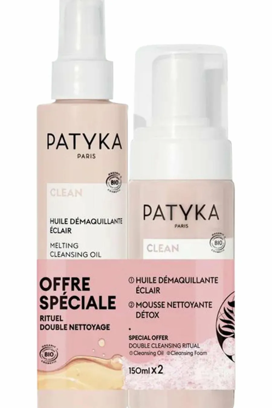 Discount Duo double nettoyage pour visage Clean Nettoyant Visage|Démaquillant Visage