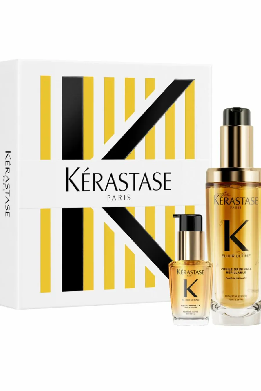 Duo huiles pour cheveux Elixir Ultime Coffret Cheveux