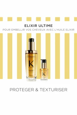 Duo huiles pour cheveux Elixir Ultime Coffret Cheveux
