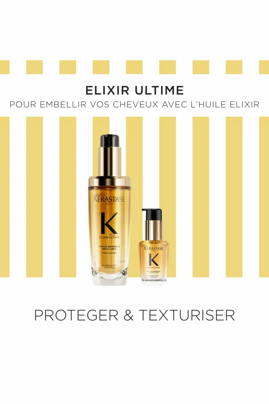 Duo huiles pour cheveux Elixir Ultime Coffret Cheveux