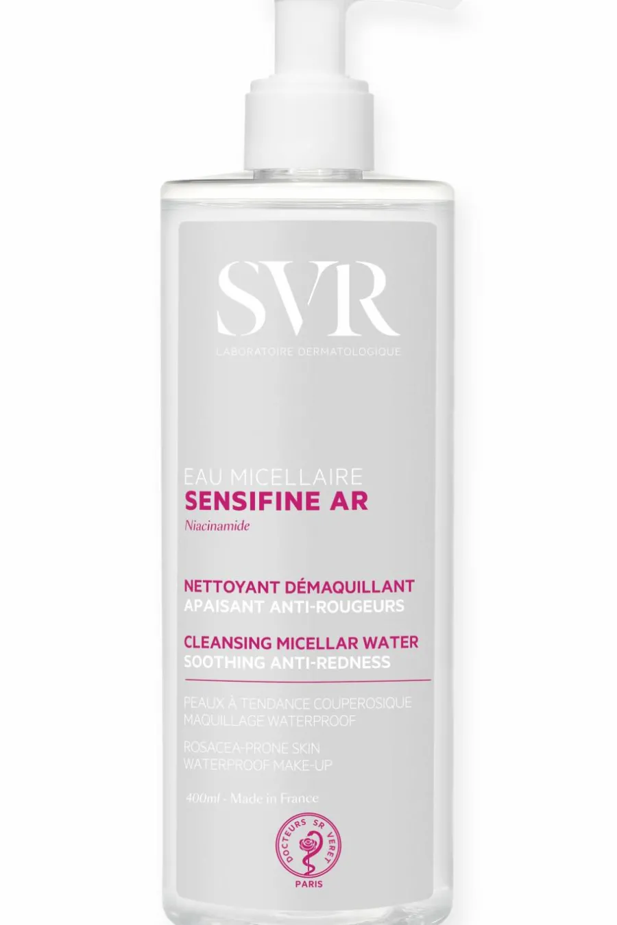 Hot Eau micellaire apaisante anti-rougeurs Sensifine AR rechargeable Eau Micellaire