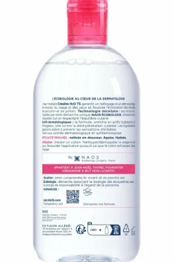 Sale Eau micellaire démaquillante peaux très sèches Créaline T.S. H2O Démaquillant Visage