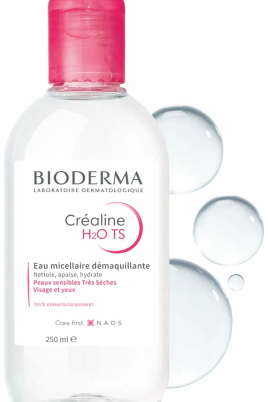 Discount Eau micellaire démaquillante peaux très sèches Créaline T.S. H2O Eau Micellaire