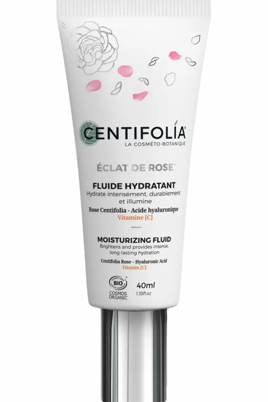 Fluide hydratant éclat de rose Soin De Jour