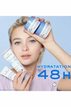 Sale Fluide matifiant hydratant 48h Crème fraîche de beauté Soin De Jour