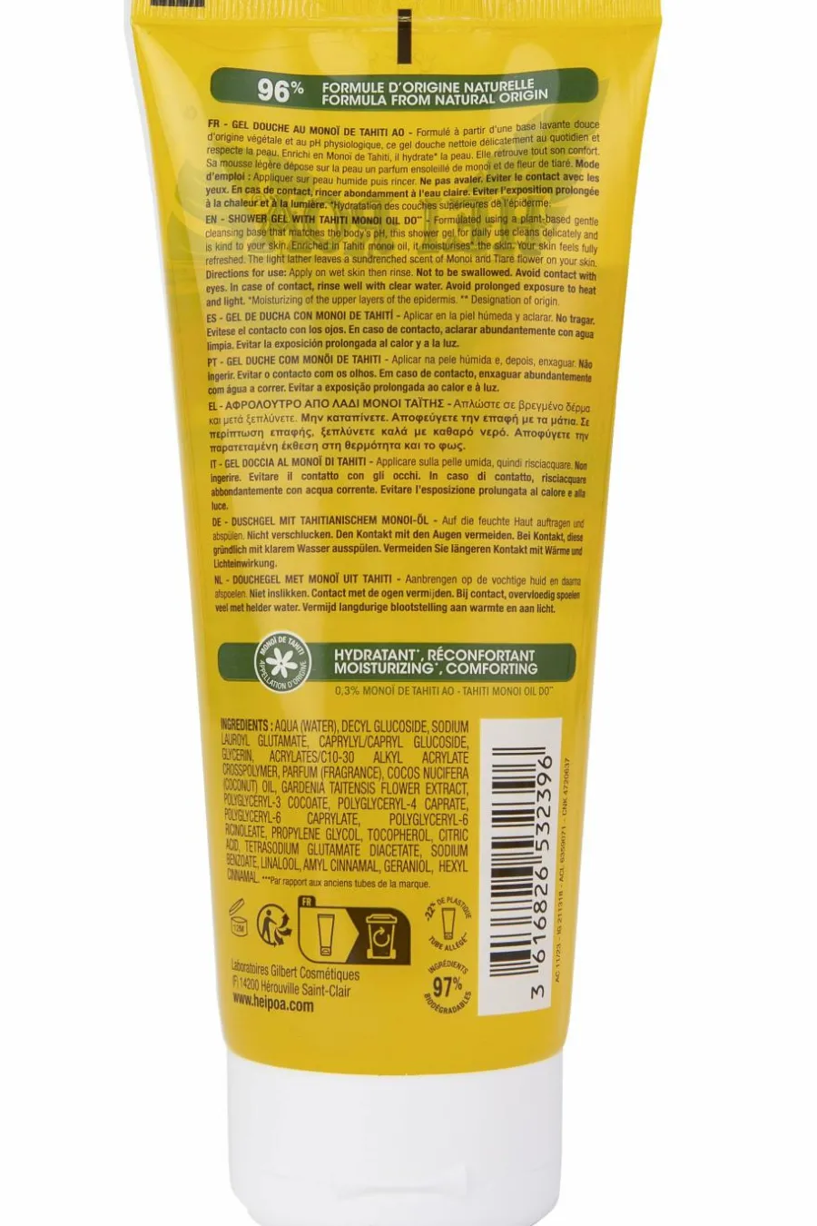 Outlet Gel douche au monoï Gel Douche & Savon Liquide